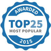 Top 25 Most Popular Health and Fitness Services badge for 2015